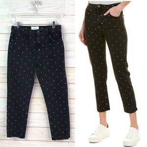 Current Elliott Jeans Skinny Polkadot Size 28 New